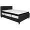 Flash Furniture Full Platform Bed Set, Black HG-BMF-22-GG - alternate 2